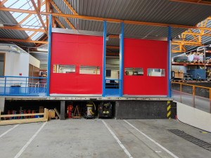 Photo de galerie - Portes souple industrielles