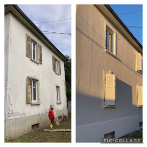 Photo de galerie - Renovation facade maison 1900