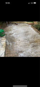 Photo de galerie - Nettoyage de dalle et terrasse