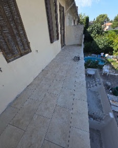 Photo de galerie - Pose de carrelage extérieur 