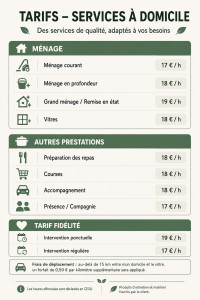Photo de galerie - Grille tarifaire 