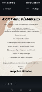 Photo de galerie - Aide pour vos démarches administratives 