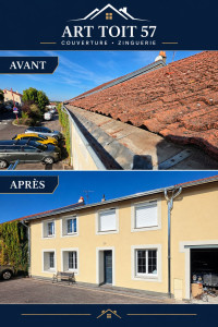 Photo de galerie - Remplacement des anciennes gouttières par des gouttières neuves !
Nous avons remplacé les anciennes gouttières par un système neuf, offrant à cette maison une meilleure tranquillité d’esprit et un tout nouveau look. 