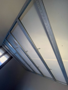 Photo de galerie - Pose de rail 