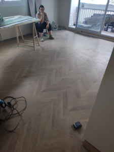 Photo de galerie - Pose de parquet 