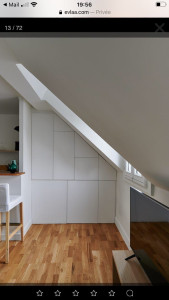 Photo de galerie - Dressing sous pente 