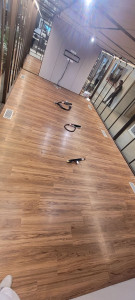 Photo de galerie - Pose de parquet - Revêtement de sol