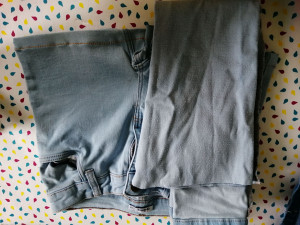 Photo de galerie - Voici une transformation de pantalon en short ? idéal pour transformer vos jean ou pantalon pour l été. 