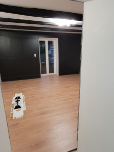Photo de galerie - Pose parquet 