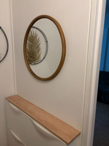 Photo de galerie - Miroir fixé au mur 