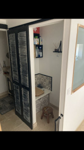 Photo de galerie - Voici une toute petite partie de ma rénovation avec des matériaux de récupération pour les toilettes sèches  