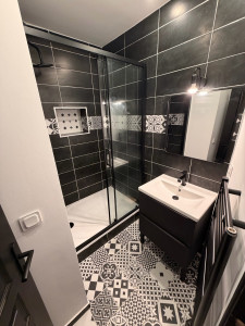 Photo de galerie - Douche, italienne Rénovation, complète 