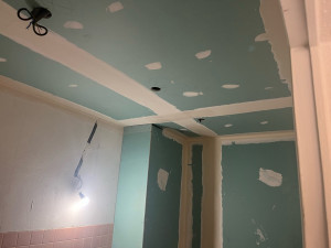 Photo de galerie - Plafond salle de bain 