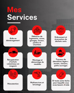 Photo de galerie - Voici mes services 