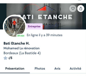 Photo de galerie - Changement de compte