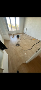 Photo de galerie - Pose de lino