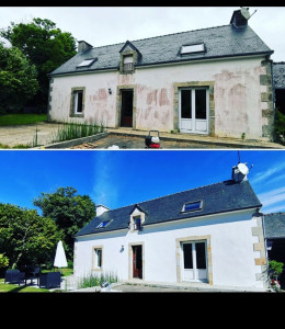 Photo de galerie - Ravalement façade 