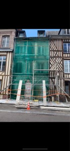 Photo de galerie - Rénovation et renforcement façade intérieur 