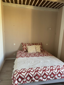 Photo de galerie - Peinture marron appliquer avec petit retour 