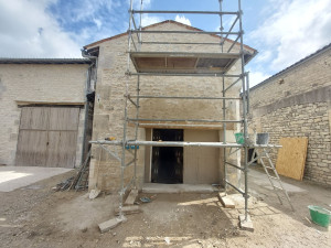 Photo de galerie - Enduit plus repose d'un linto bois