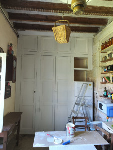 Photo de galerie - Meuble cuisine d'un château sur mesure