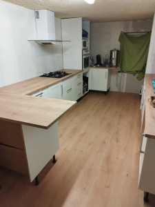 Photo de galerie - Pose parquet 