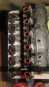 Photo de galerie - Suppression de clapets de turbulence M57 