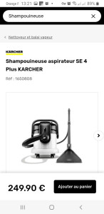 Photo de galerie - Shampouineuse Karcher