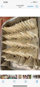 Photo de galerie - Les samoussas plusieurs variétés 