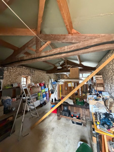 Photo de galerie - Création de plancher bois pour grenier 