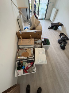 Photo de galerie - Déménagement complet d’une cliente