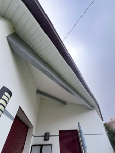 Photo de galerie - Peinture de deux pannes extérieur 