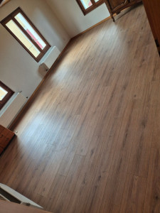 Photo de galerie - Pose de parquet flottant 