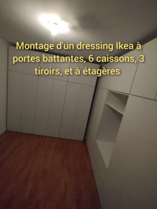 Photo de galerie - Montage de dressing 