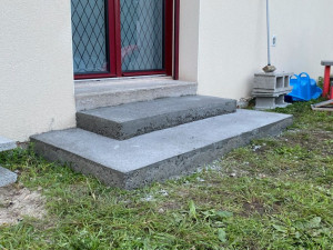 Photo de galerie - Fabrication deux marches 