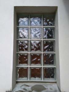 Photo de galerie - Pose de carreaux de verre 