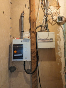 Photo de galerie - Modification ancienne installation électrique 