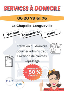 Photo de galerie - 14€/h net, par CESU