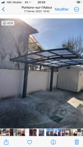 Photo de galerie - Pose carport 