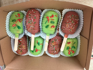 Photo de galerie - Magnums cakes sur le thème Noël 