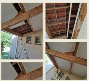 Photo de galerie - Pose  de  dessous de toi PVC