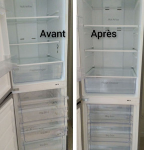Photo de galerie - Nettoyage frigo 