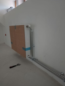 Photo de galerie - Raccordement radiateur central avec des têtes de 