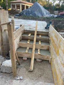 Photo de galerie - Escalier en préparation 