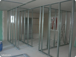 Photo de galerie - Structure métalliques placo platre