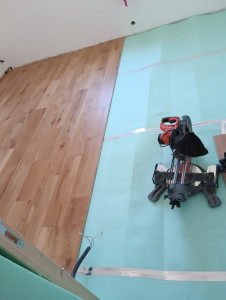 Photo de galerie - Pose de parquet - Revêtement de sol