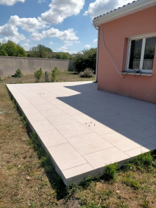 Photo de galerie - Pause carreaux sur terrasse