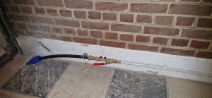 Photo de galerie - Raccordement compteur extérieur vers la cave pour alimentation générale 