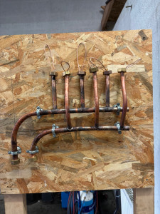 Photo de galerie - Nourrice sanitaire en cuivre