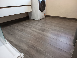 Photo de galerie - Pose de parquet - Revêtement de sol